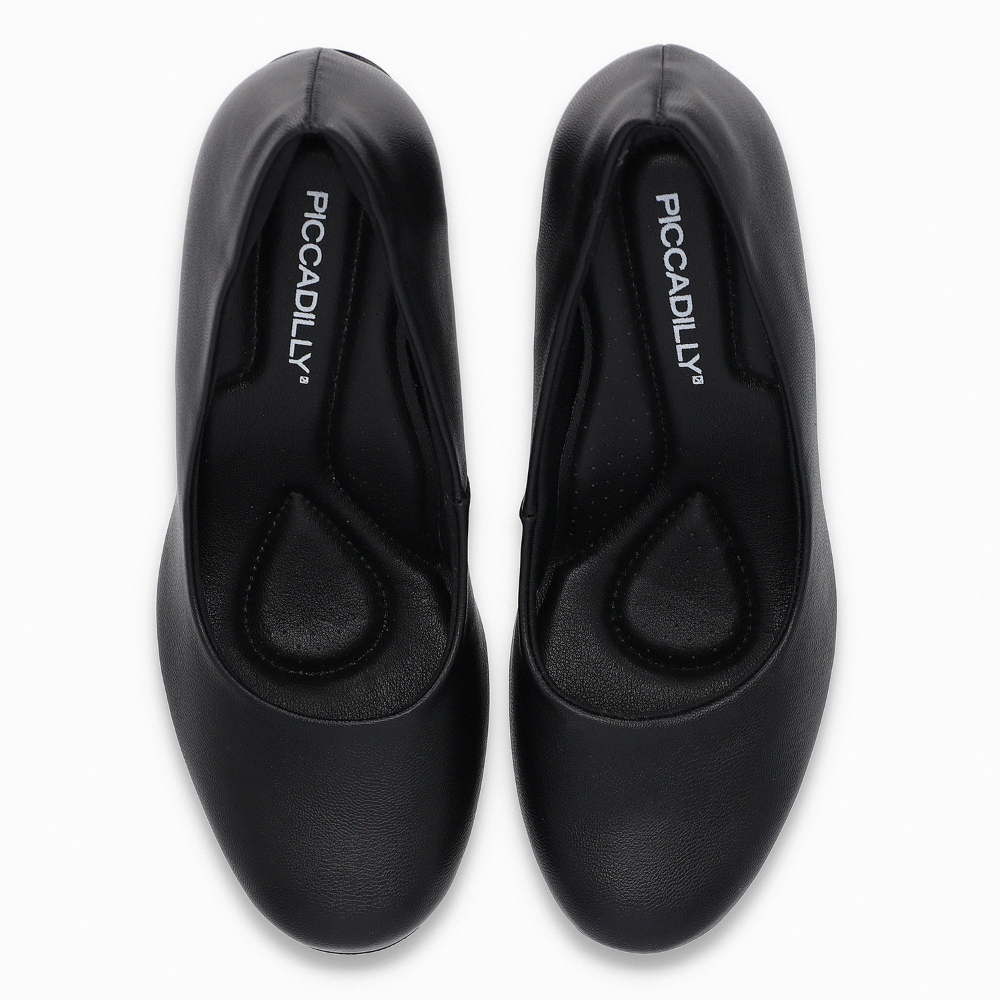 Sapato Feminino Piccadilly Joanete Salto Alto Preto 130185 - Imagem 4