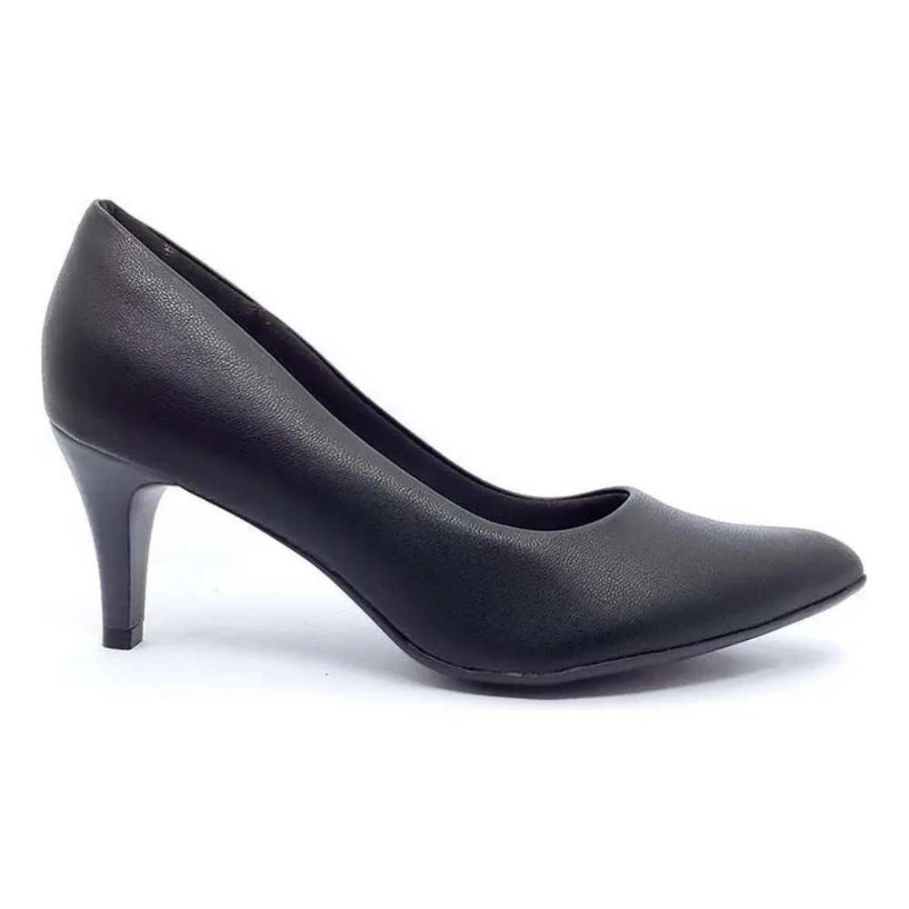 Sapato Scarpin Feminino Piccadilly Preto 745035