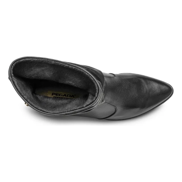 Bota Pegada Feminina em Couro Preto 280901-02