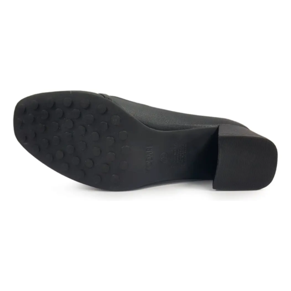 Mocassim Feminino Modare Salto Bloco Médio Preto 7373.107.21736.15745