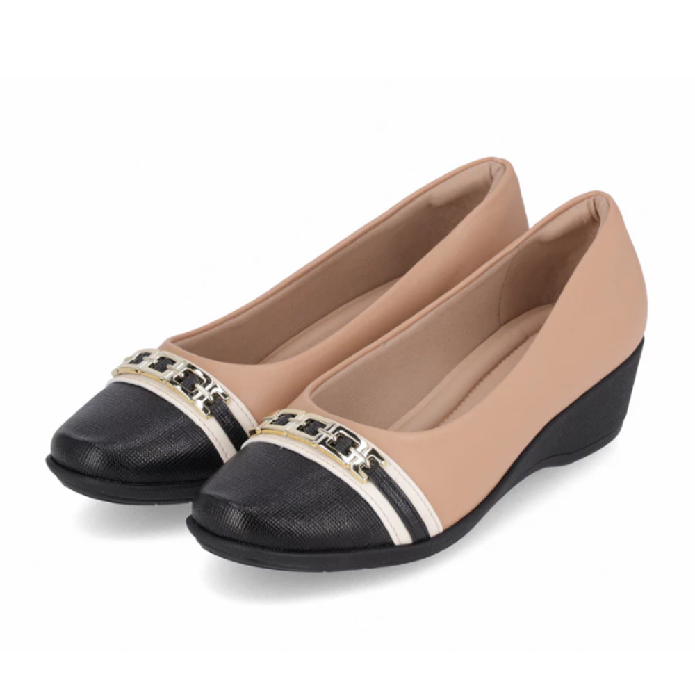 Sapatilha Feminina Anabela Piccadilly Nude 143235 - Imagem 2