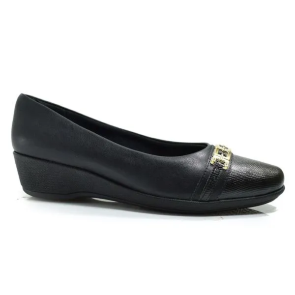 Sapatilha Feminina Anabela Piccadilly Preto 143235