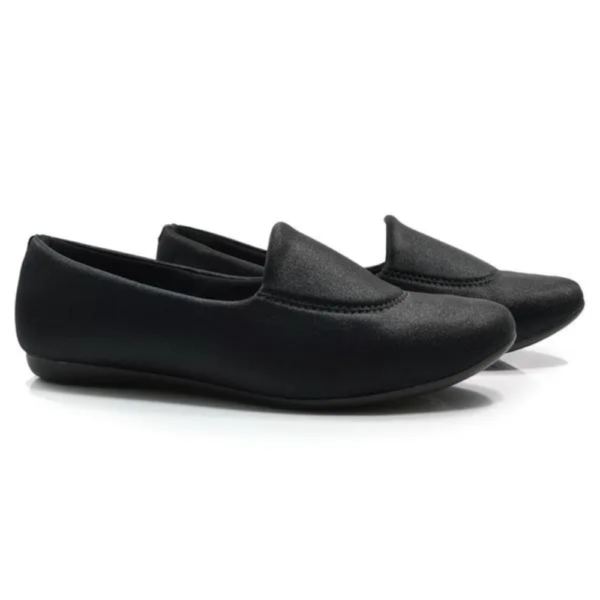 Sapatilha Feminina Usaflex em Elastano Preto T7524DB