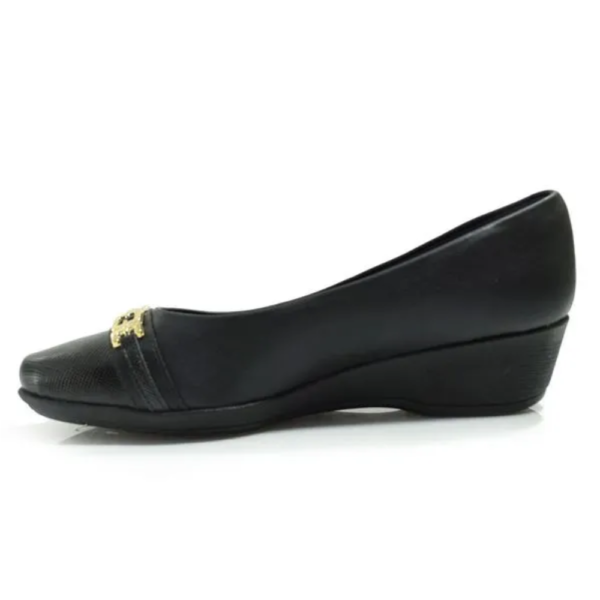 Sapatilha Feminina Anabela Piccadilly Preto 143235