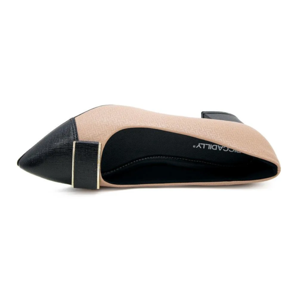 Sapato Scarpin Feminino Piccadilly Salto Médio Nude 739046