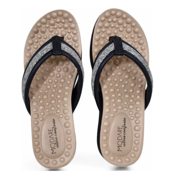Chinelo Feminino Modare Preto 7151.134.28999.79854