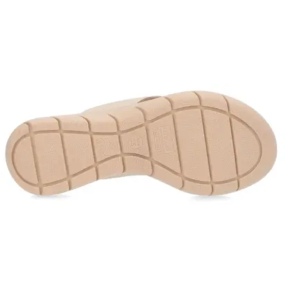Chinelo Usaflex em Couro Vanilla AL1406
