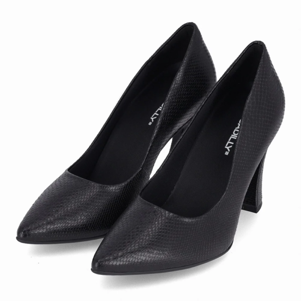 Sapato Scarpin Feminino Piccadilly Salto Alto Preto 749236
