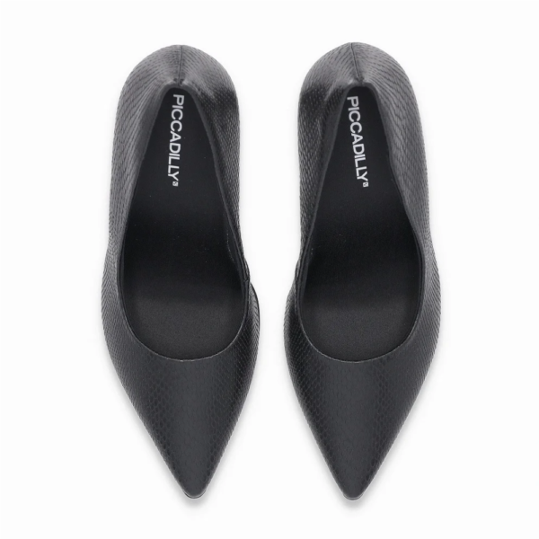 Sapato Scarpin Feminino Piccadilly Salto Alto Preto 749236
