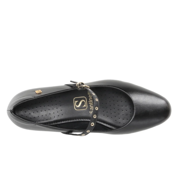 Sapato Feminino Boneca Santinelli Preto 1540-047-252