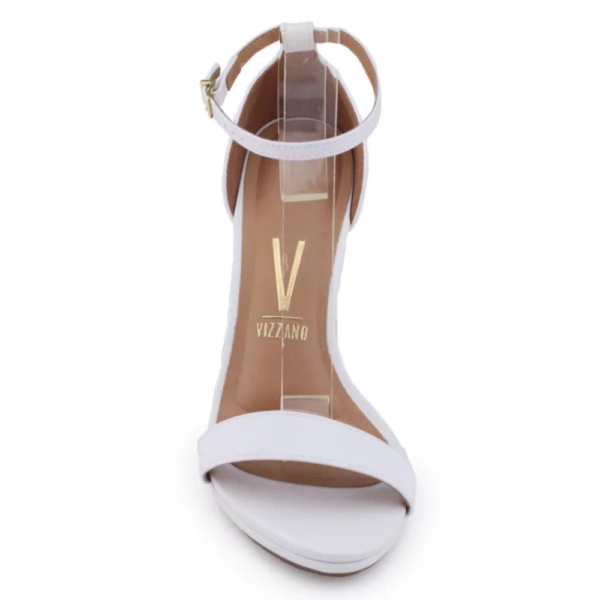 Sandália Feminina Vizzano Salto Fino Branca 6210.1019.7286.16072
