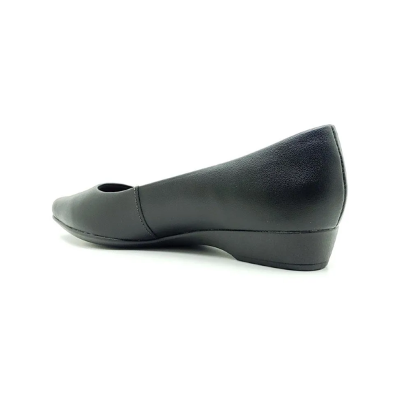 Sapatilha Feminina Usaflex Bico Quadrado Preto AI1406