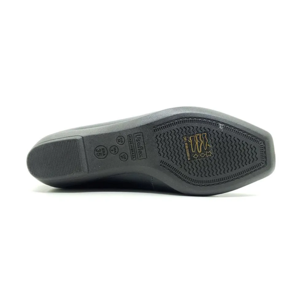 Sapatilha Feminina Usaflex Bico Quadrado Preto AI1406