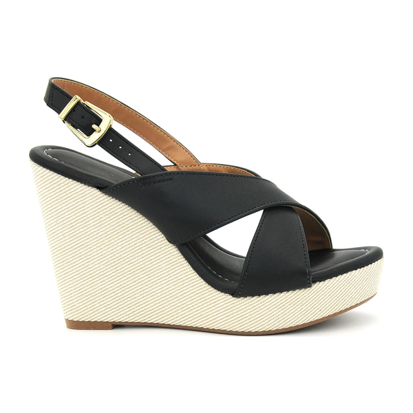 Sandália Feminina Vizzano Anabela Preta 6283.2126.27862.23301