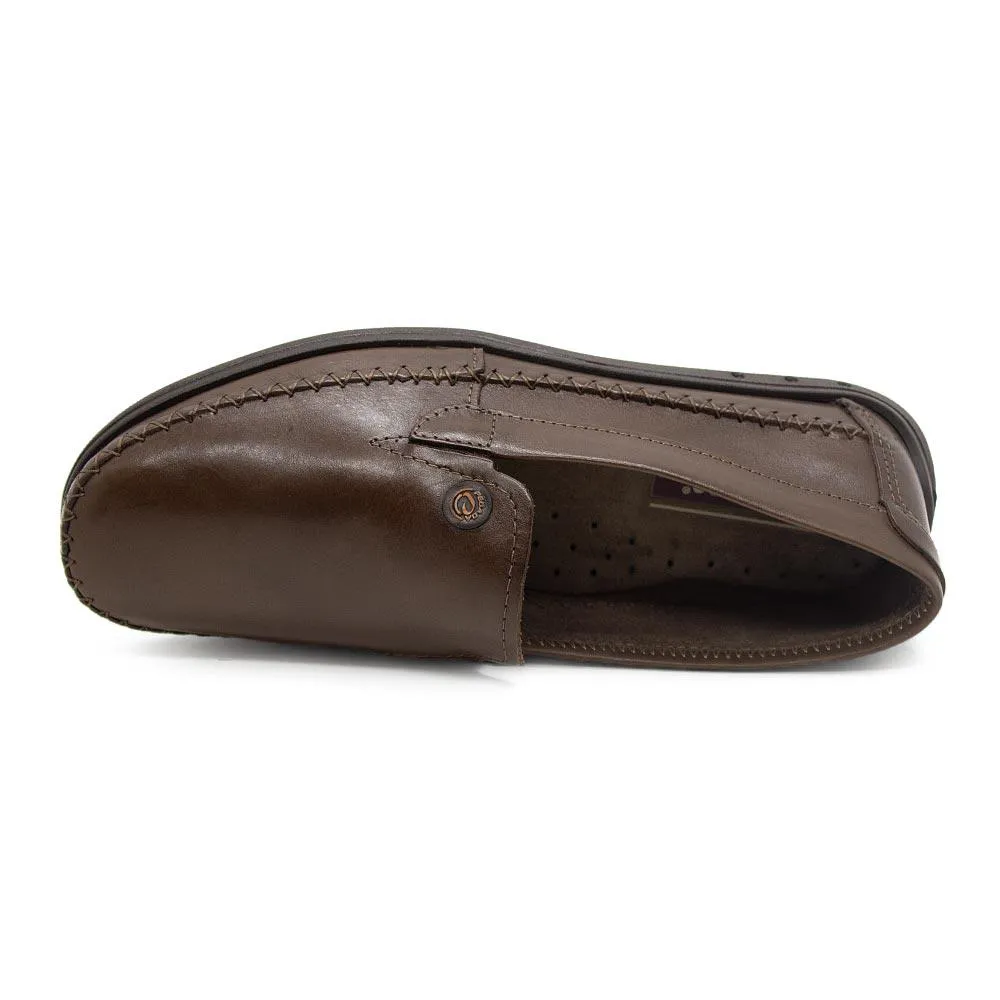 Mocassim Pegada Masculino em Couro Cravo 141601-03 - Imagem 3