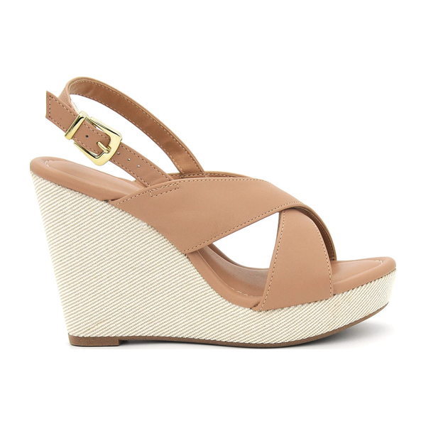Sandália Feminina Vizzano Anabela Nude 6283.2126.27862.53474