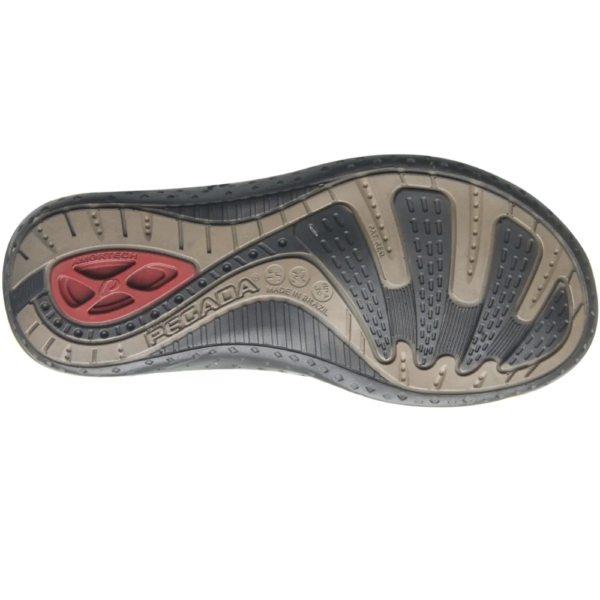 Chinelo Pegada Masculino em Couro Pinhão 131663-02