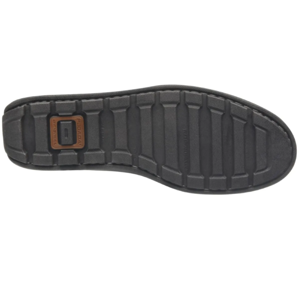 Mocassim Pegada Masculino em Couro Cravo 141603-03