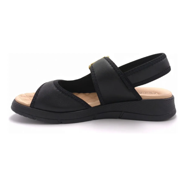 Sandália Piccadilly Esporão Médio Preto 571019