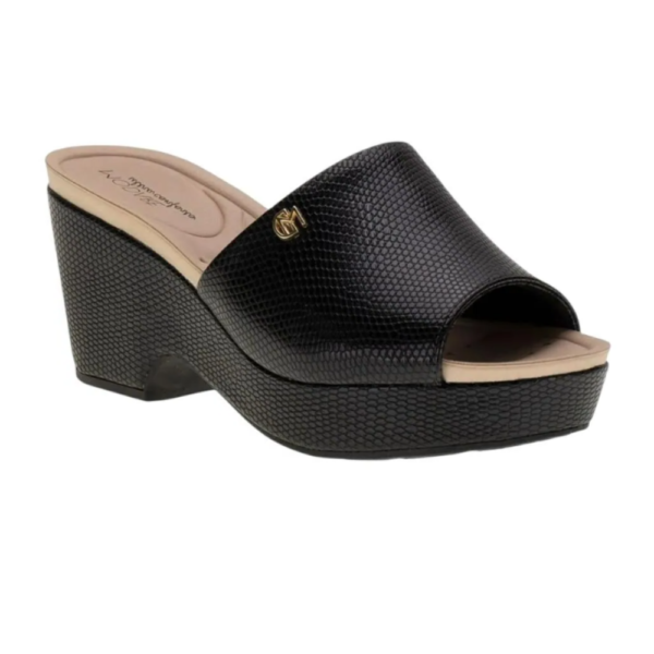 Tamanco Feminino Modare Salto Plataforma Preto 7137.123.28284.15745