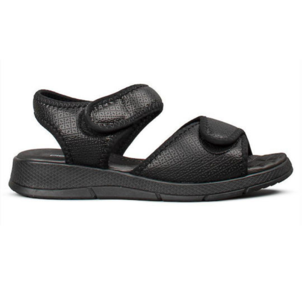Sandália Piccadilly Feminina Ortopédica Esporão Preta 571003