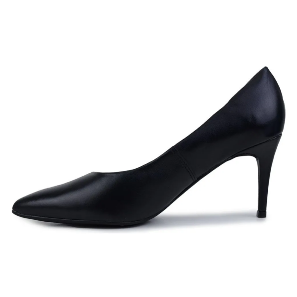 Sapato Scarpin Feminino Bottero Preto em Couro Preto 353701