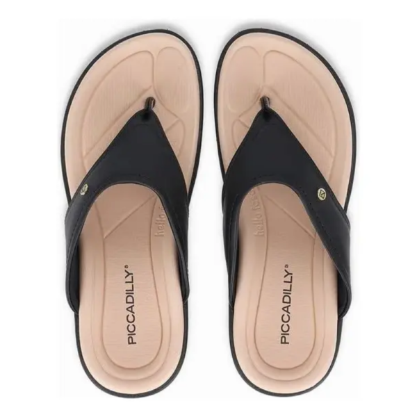 Chinelo Piccadilly Fascite Preto 239019