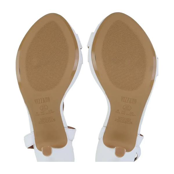Sandália Feminina Vizzano Salto Fino Branca 6210.1019.7286.16072