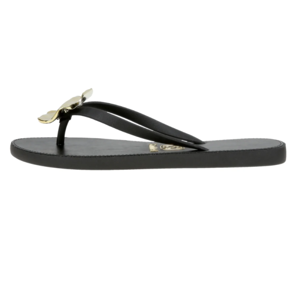 Chinelo Feminino Rasteiro Santinelli Preto 1668-107-252