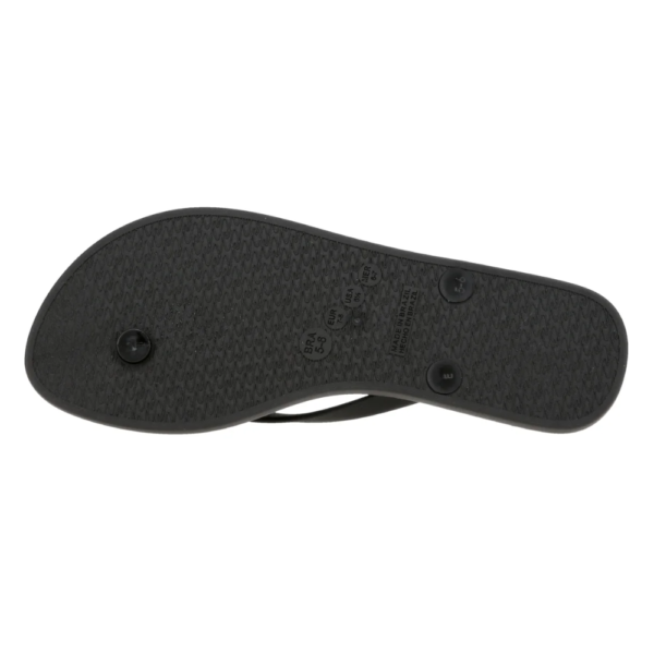 Chinelo Feminino Rasteiro Santinelli Preto 1668-107-252