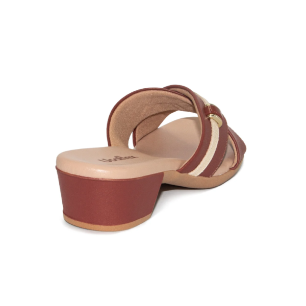Tamanco Usaflex Plataforma Terracota MM0805