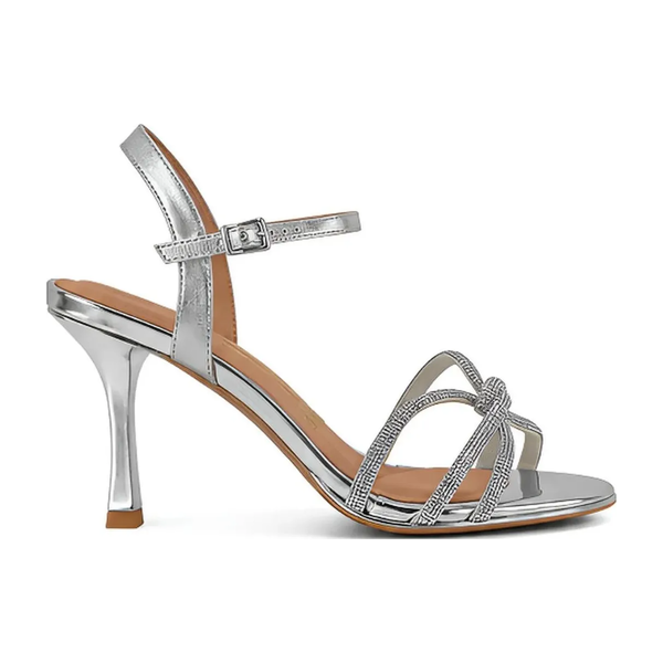 Sandália Feminina Vizzano Salto Taça Prata 6552.203.30590.94074