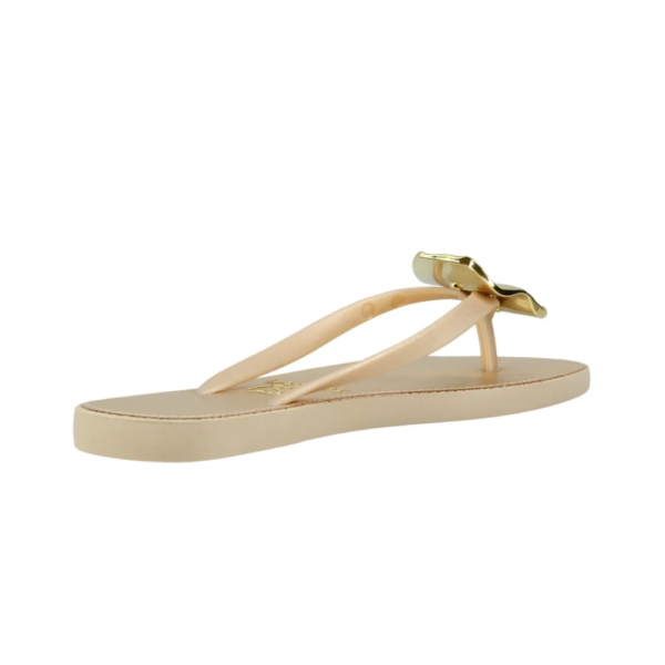 Chinelo Feminino Rasteiro Santinelli Dourado 1668-107-252