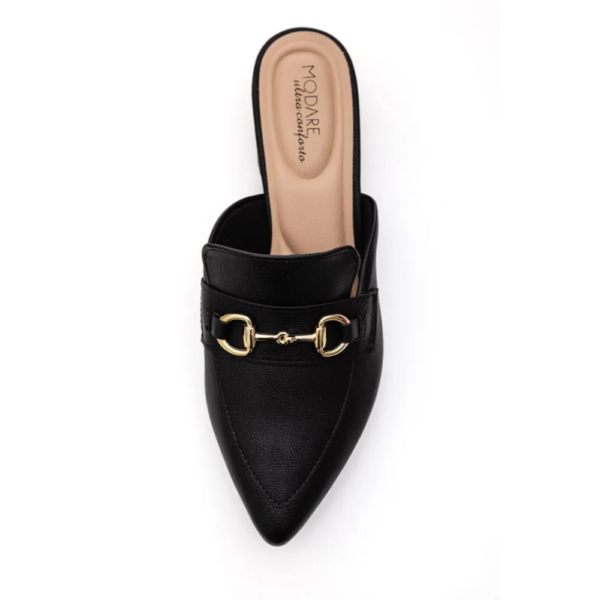 Mocassim Feminino Modare Salto Bloco Médio Preto 7340.124.21736.15745