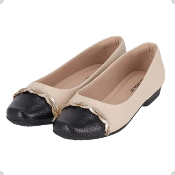Sapatilha Feminina Piccadilly Off-white 250263