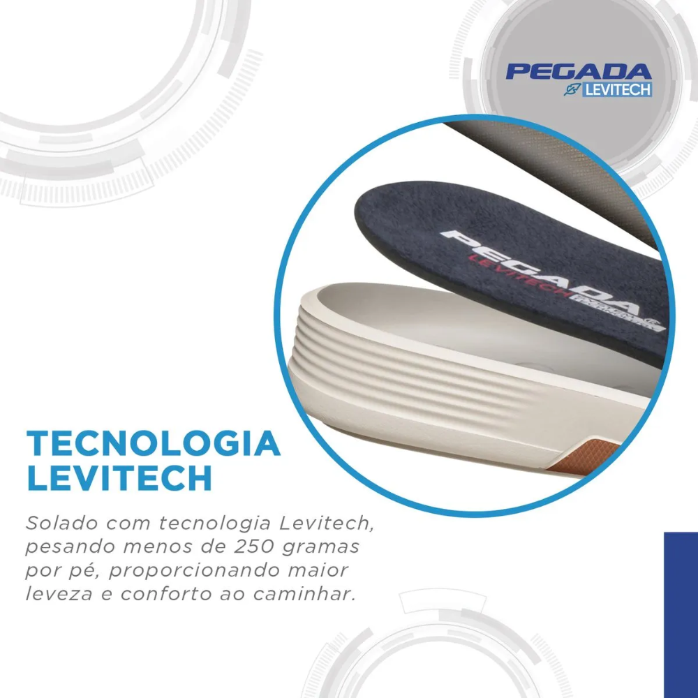 Mocassim Pegada Masculino em Couro Café 142304-03 - Imagem 5