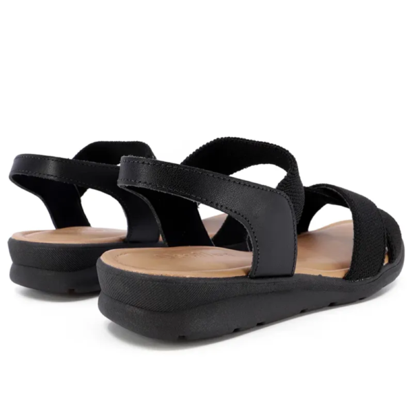 Sandália Usaflex Plataforma Preto AC2309