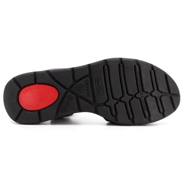 Sandália Usaflex Plataforma Preto AC2309