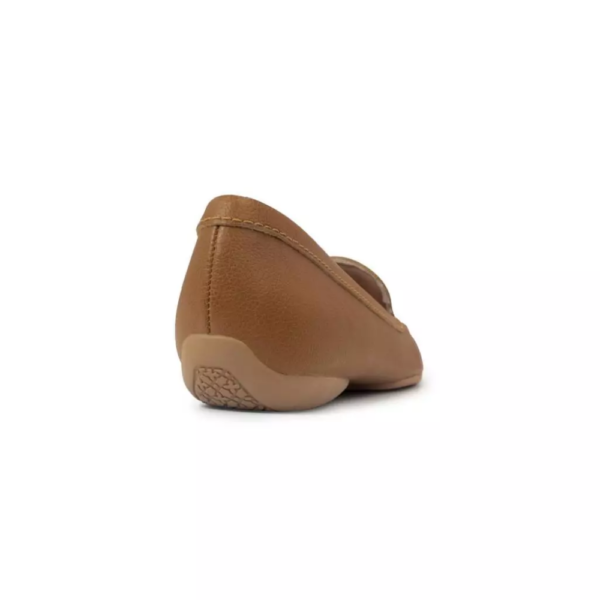 Mocassim Feminino Usaflex em Couro Marrom AJ2201