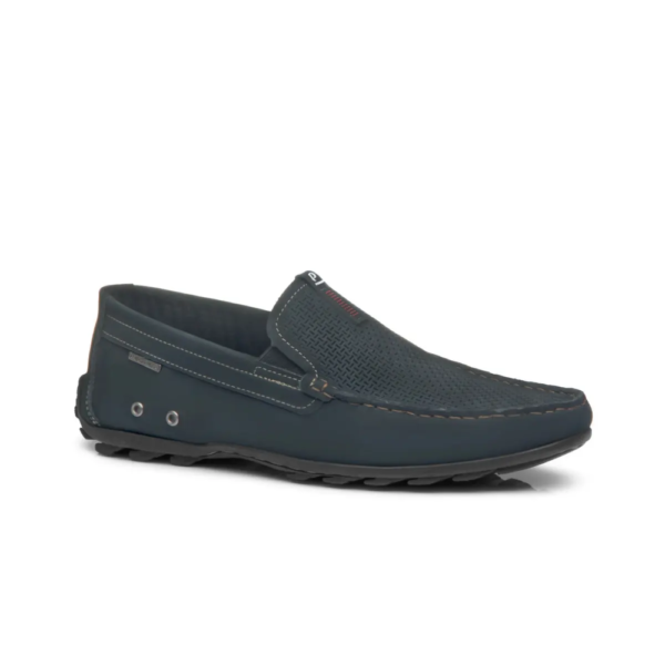 Mocassim Masculino Pegada em Couro Marinho 140915-07