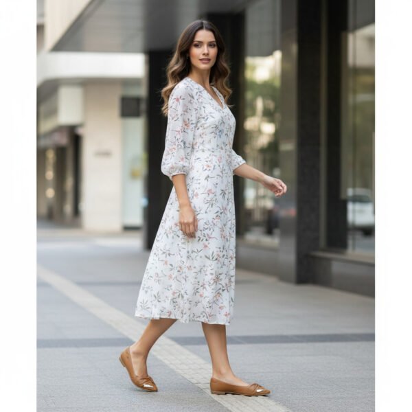 Sapatilha Feminina Santinelli Baixa Bico Fino Caramelo 1600-009-252