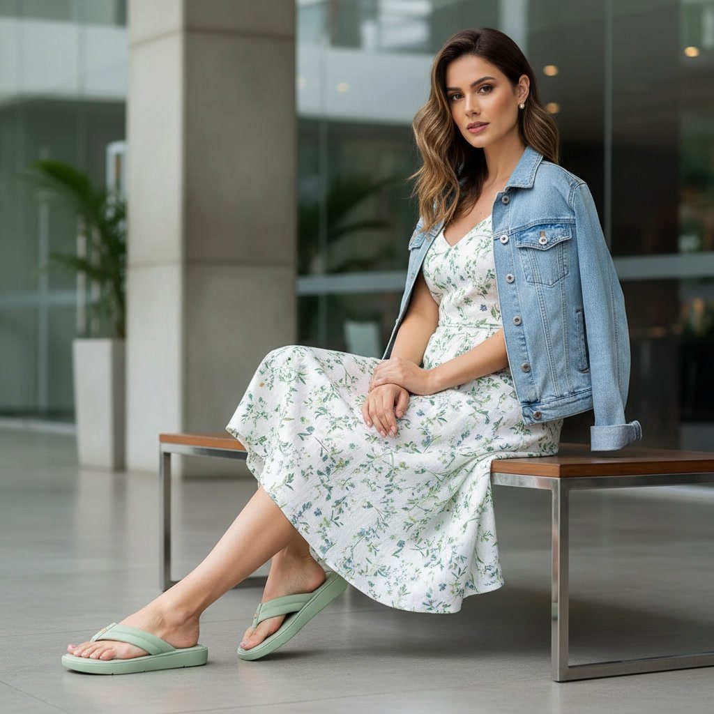 Chinelo Feminino Modare Verde 7208.109.29611.100983 - Imagem 8