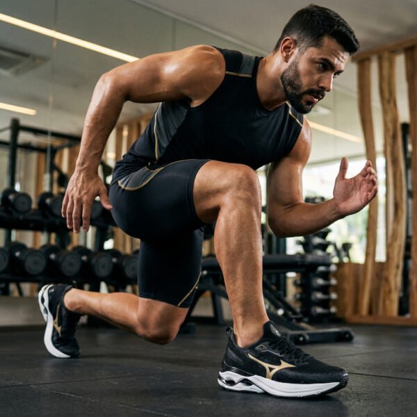 Tênis Masculino Mizuno Wave Mirai 8 Preto