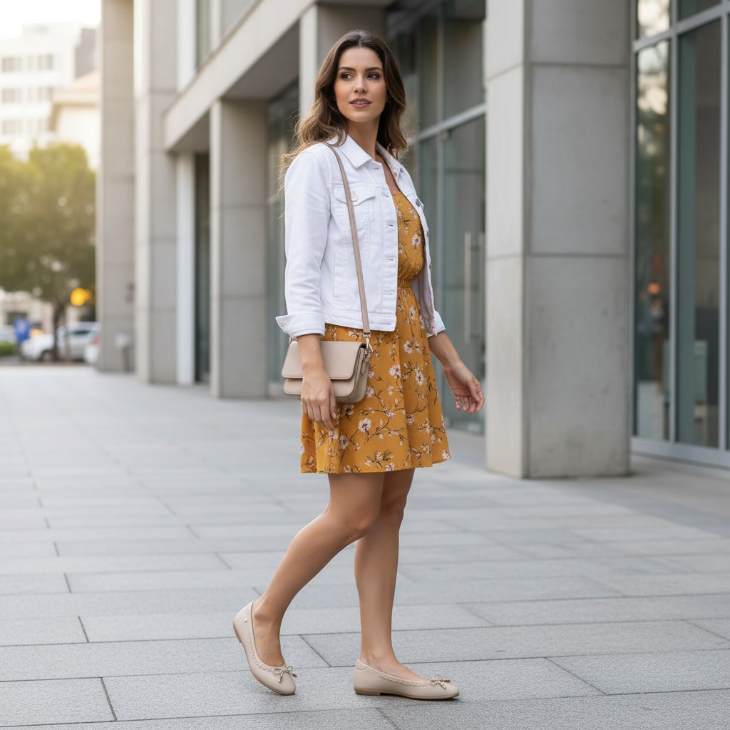 Sapatilha Feminina Santinelli Baixa Bico Redondo Off-white 1628-002-252 - Imagem 4