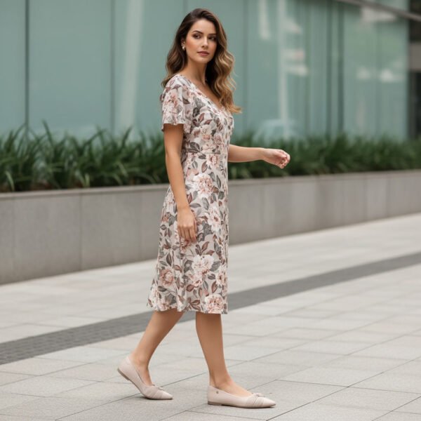 Sapatilha Feminina Santinelli Baixa Bico Fino Off-white 1600-004-252