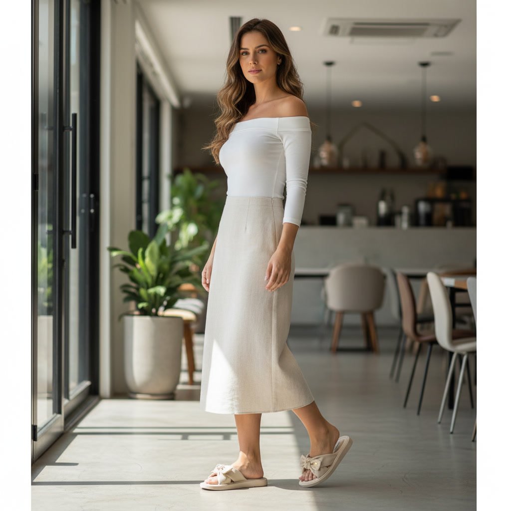 Tamanco Feminino Modare Off-white 7208.101.29516.83517 - Imagem 9