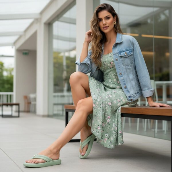 Chinelo Feminino Modare Verde 7208.109.29611.100983