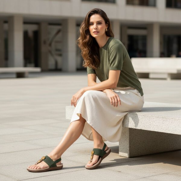 Sandália Feminina Modare Baixa Verde 7125.247.27520.101540