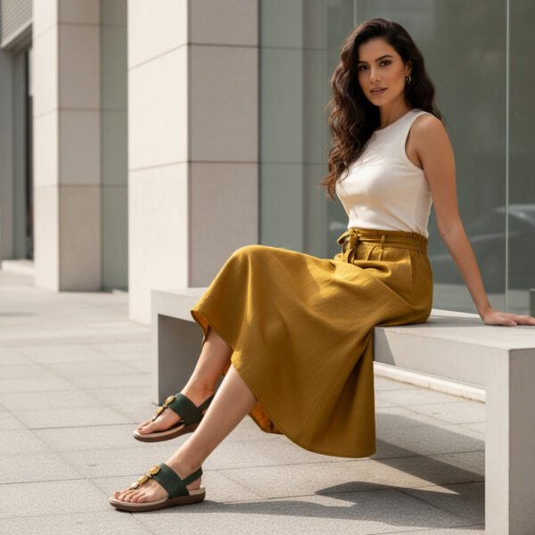 Sandália Feminina Modare Baixa Verde 7125.247.27520.101540
