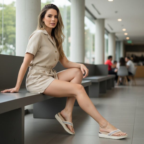 Chinelo Feminino Modare Off-white 7151.134.28999.94667